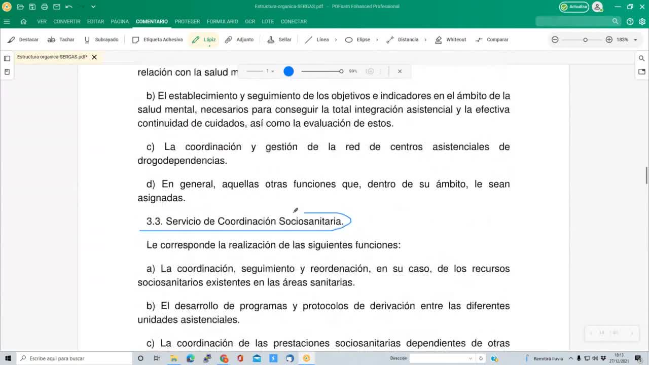 Estructura Sergas 27-12-2021