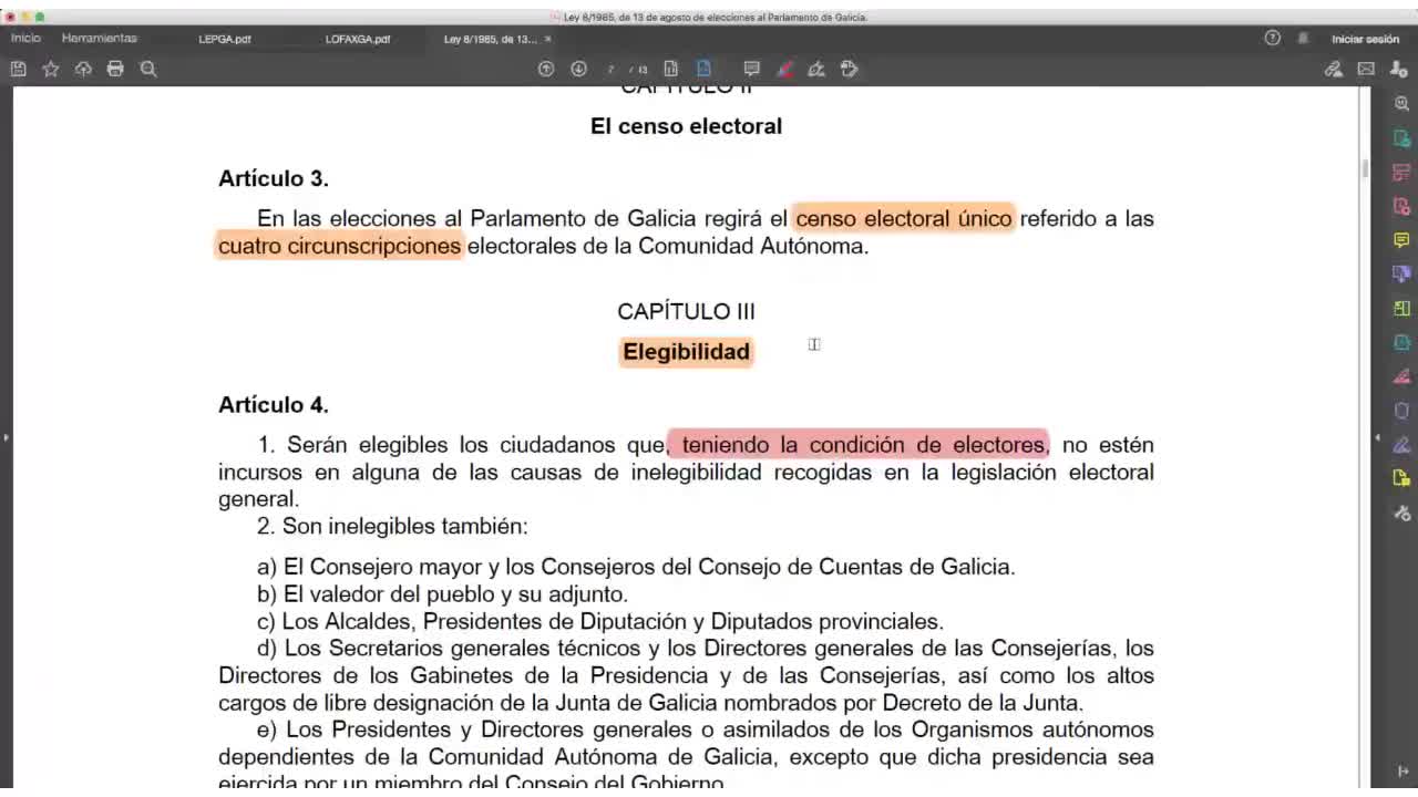 Parlamento Galicia 29-12-2021